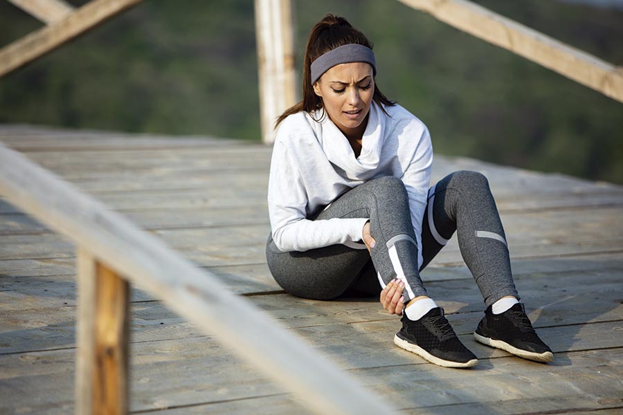 Rotura tendón de aquiles en deportista