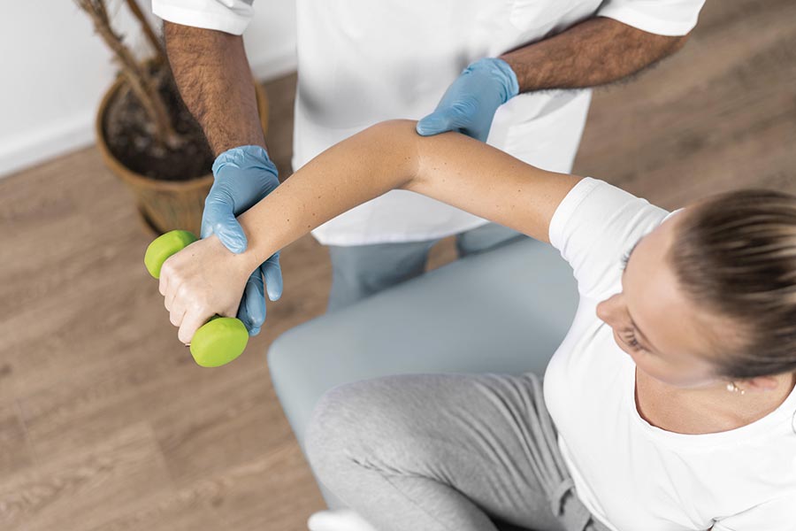 Ejercicios fuera tras tendinitis