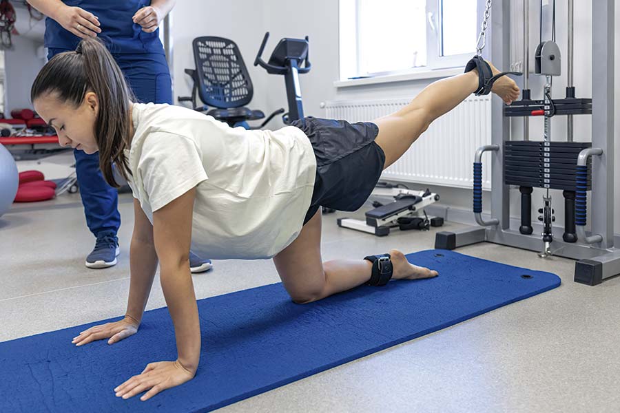 Ejercicios reacondicionamiento fisioterapia